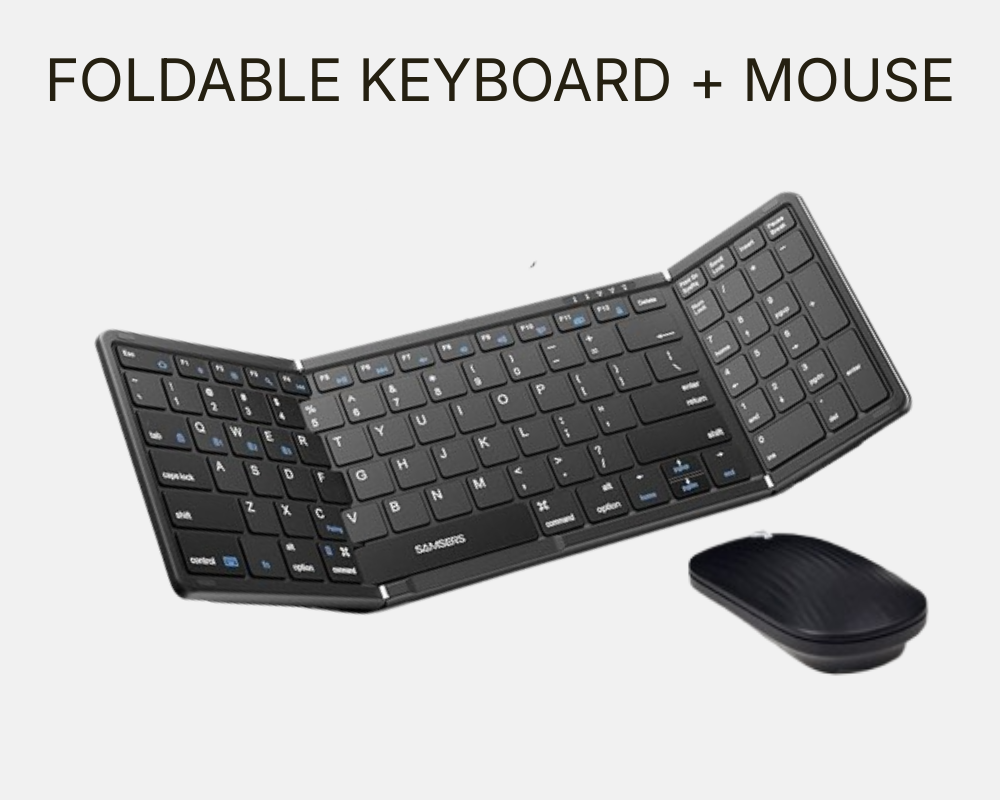 Foldable Keyboard + Mouse
